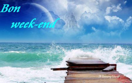 un week-end pour aller a la plage !!! et oui car moi j'ai du soleil tout le week-end .